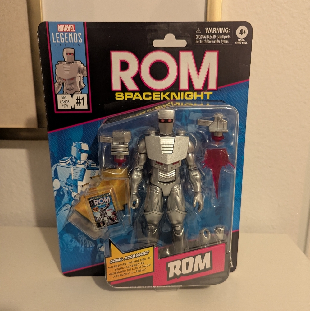 Hasbro Marvel Legends Retro Rom - Space Knight - Comic Series